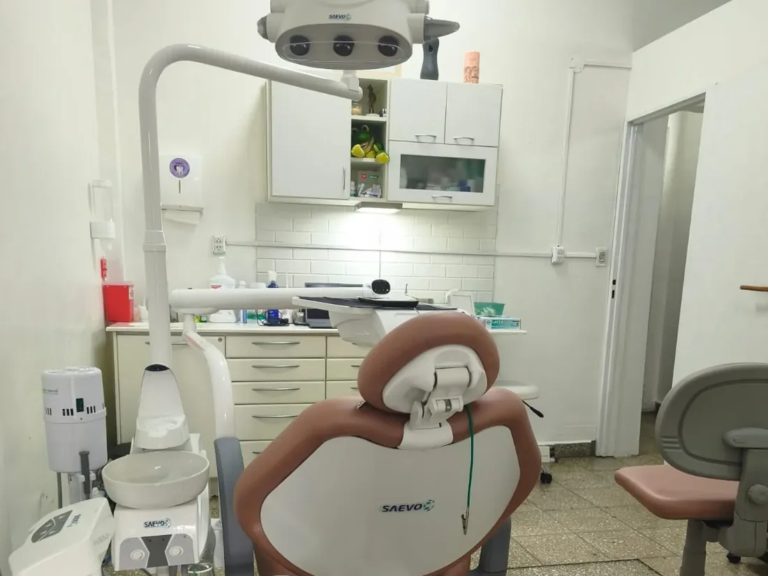 Sala de atención del consultorio DentalMax